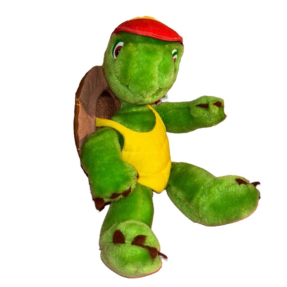 Franklin Toys Franklin The Turtle Vintage 9s Plush Kids Core Plush